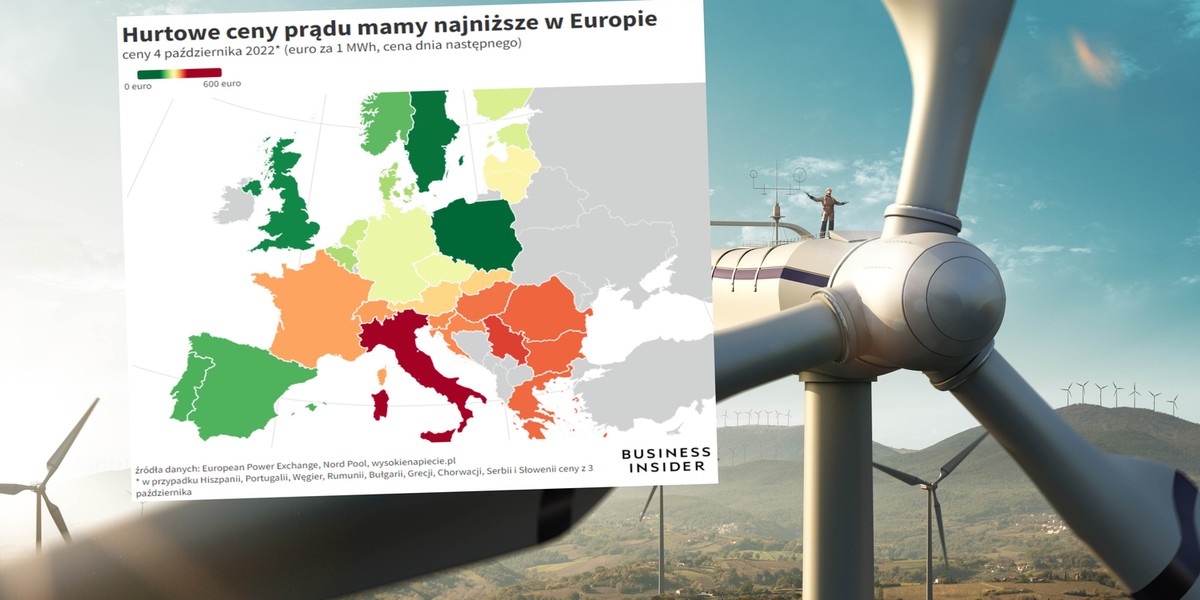 Wiatraki wykręciły ponad 30 proc. energii w pierwszych dniach października.