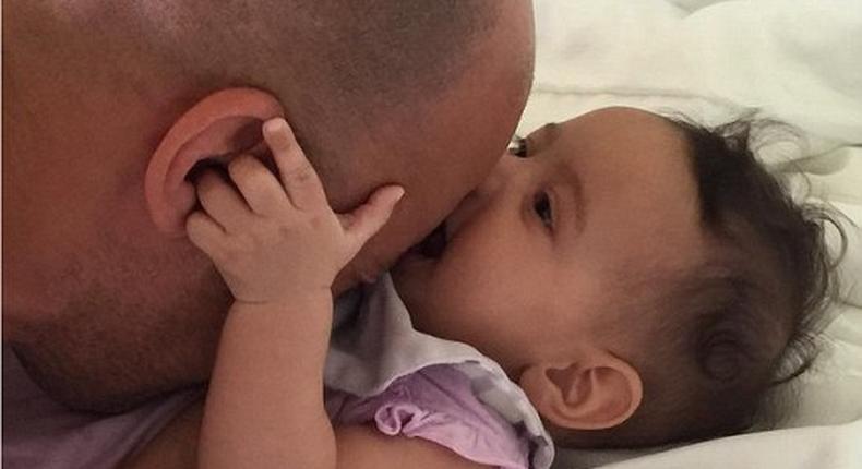 Vin Diesel and his 5-month-old daughter, Pauline