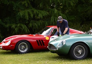 Priprema za izlaganje automobila iz kolekcije Nicka Masona