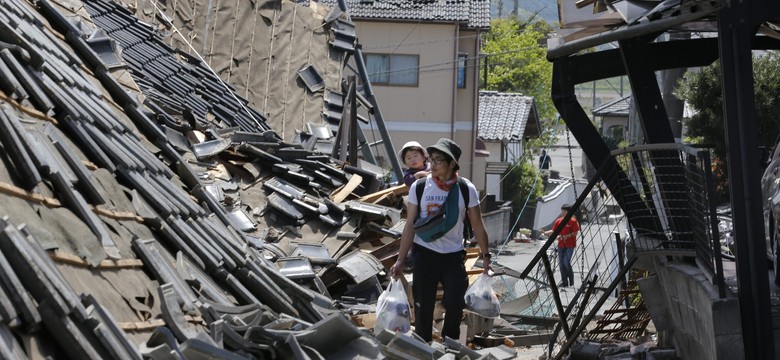 Japonia: Silne trzęsienie ziemi na wyspie Kiusiu. 9 zabitych, setki rannych