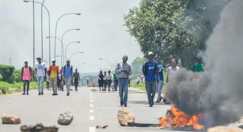 Nationwide protests were triggered by the government announcing that fuel would more than double in price as Zimbabwe's economic crisis deepens