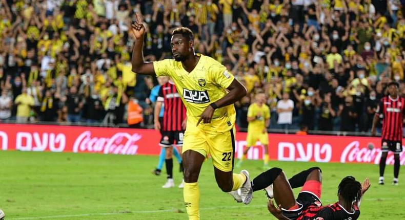 Richmond Boakye Yiadom: Ghana striker shines as Beitar Jerusalem beat Hapoel Haifa