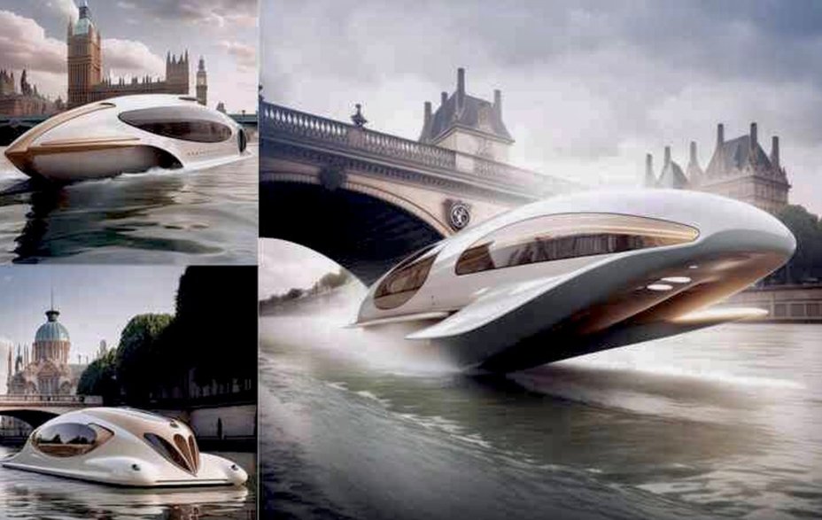 Prototyp drewnianego wodolotu HYDROFOIL