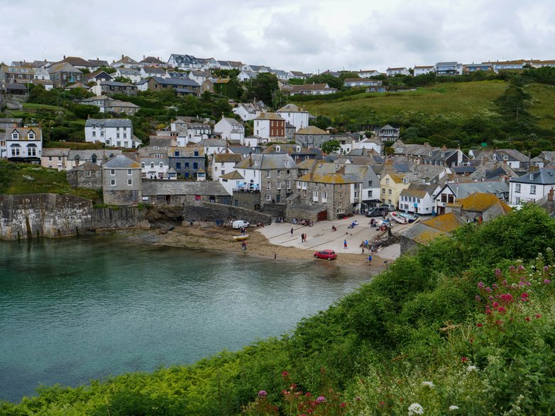 Port Isaac w Kornwalii