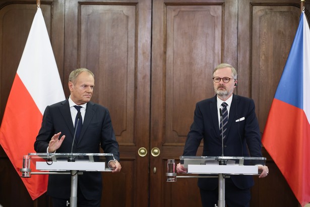 Donald Tusk, Petr Fiala