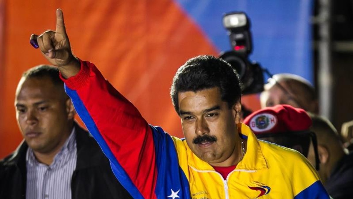 Nicolas Maduro prezydent Wenezueli