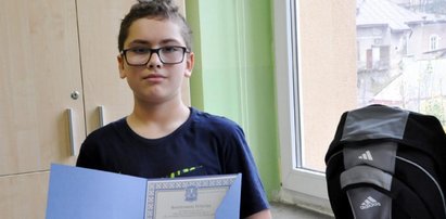 12-letni Bartek uratował emerytkę. Dostał od burmistrza nagrodę