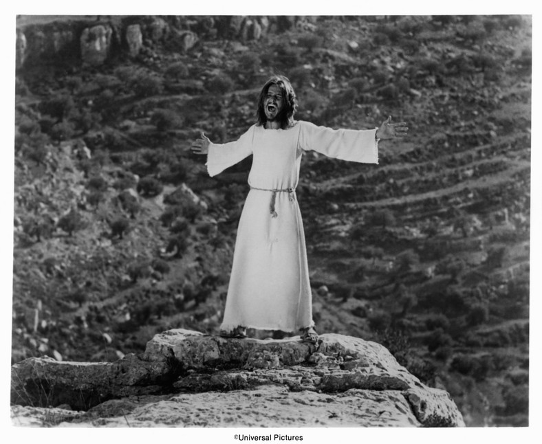 Ted Neeley w filmie "Jesus Christ Superstar", 1973 r.