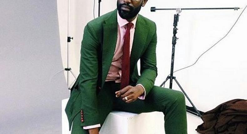 Mai Atafo looking dapper