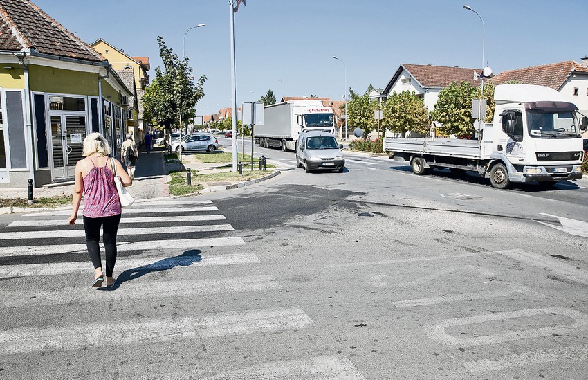 Raskrsnica na kojoj se dogodila nesreća