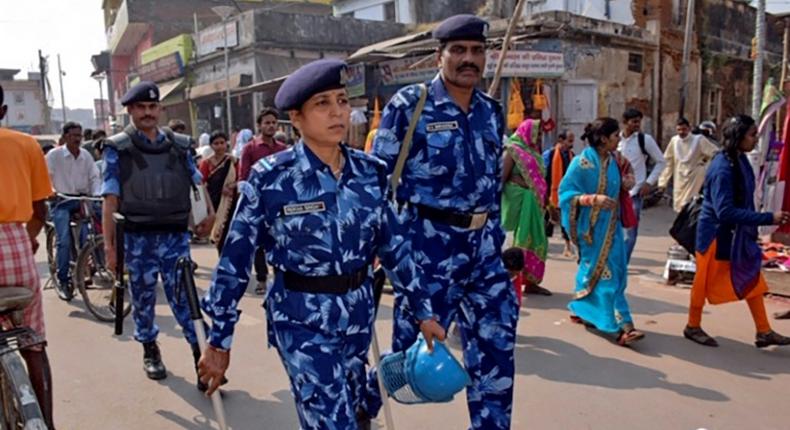 Security has been stepped up in the Indian city of Ayodhya ahead of a Supreme Court verdict on the future of a disputed religious site