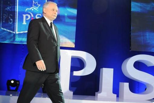 Konwencja PiS Kaczyński wejście 4