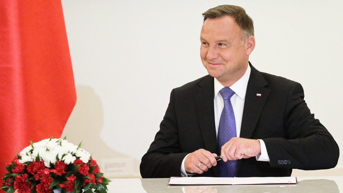 Prezydent RP Andrzej Duda.