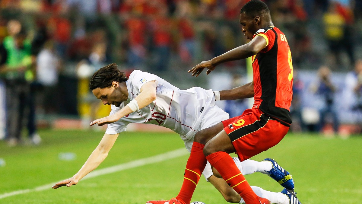 Reprezentacja Belgii pewnie pokonała na własnym stadionie Serbię 2:1 (1:0) w meczu grupy A eliminacji do MŚ w Brazylii.