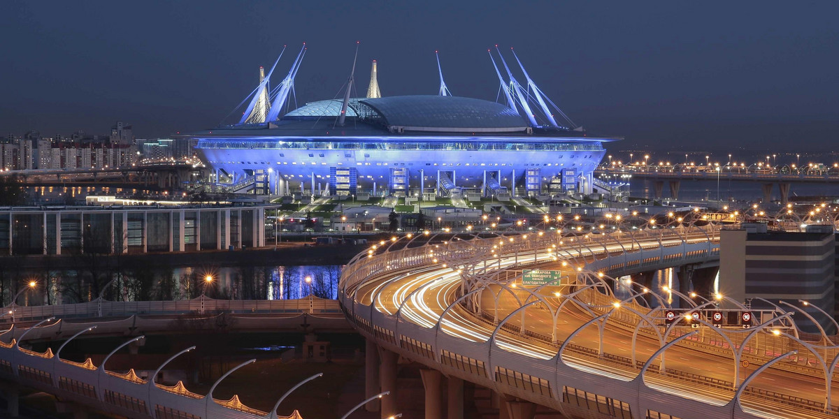 Stadion w Sankt Petersburgu