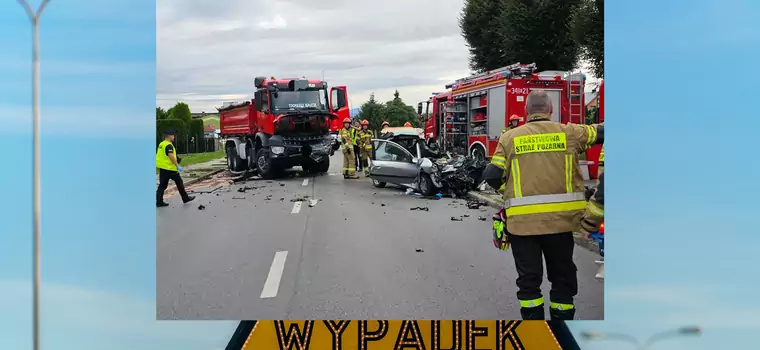 Okropny wypadek w Świniarsku. Młody człowiek nie żyje