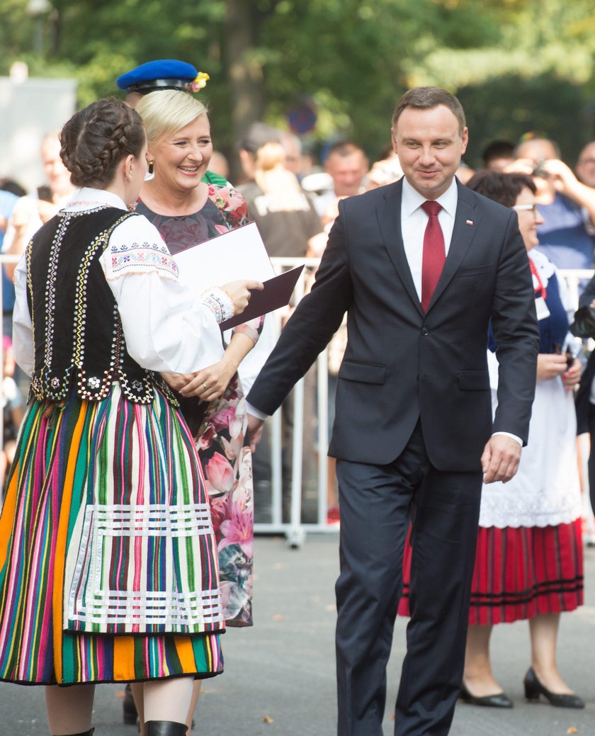 Dożynki Prezydenckie w Spale