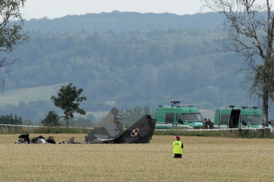 Katastrofa MiG-29 pod Pasłękiem w 2018 r.