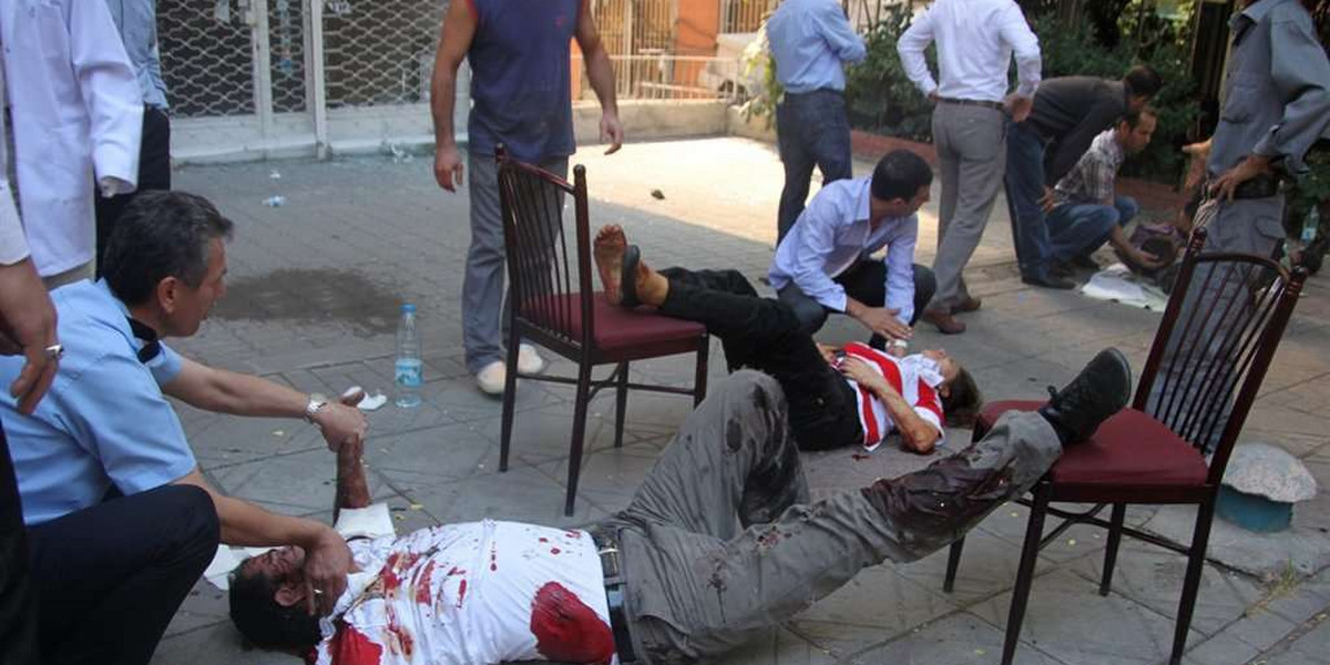 Zamach w Ankarze. Są zabici i ranni