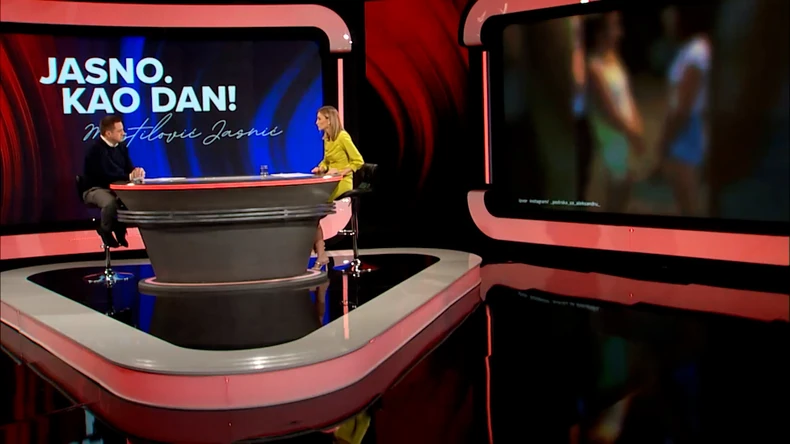 Ministar Branko Ružić u emisiji "Jasno! Kao dan"