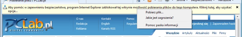 Tu podobnie, chociaż w tym przypadku dochodzi kwestia bezpieczeństwa