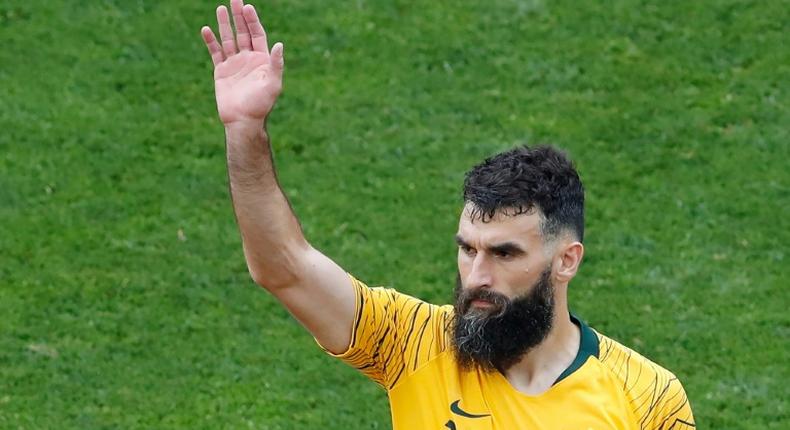 The end: Former Australia and Crystal Palace captain Mile Jedinak has retired at the age of 35