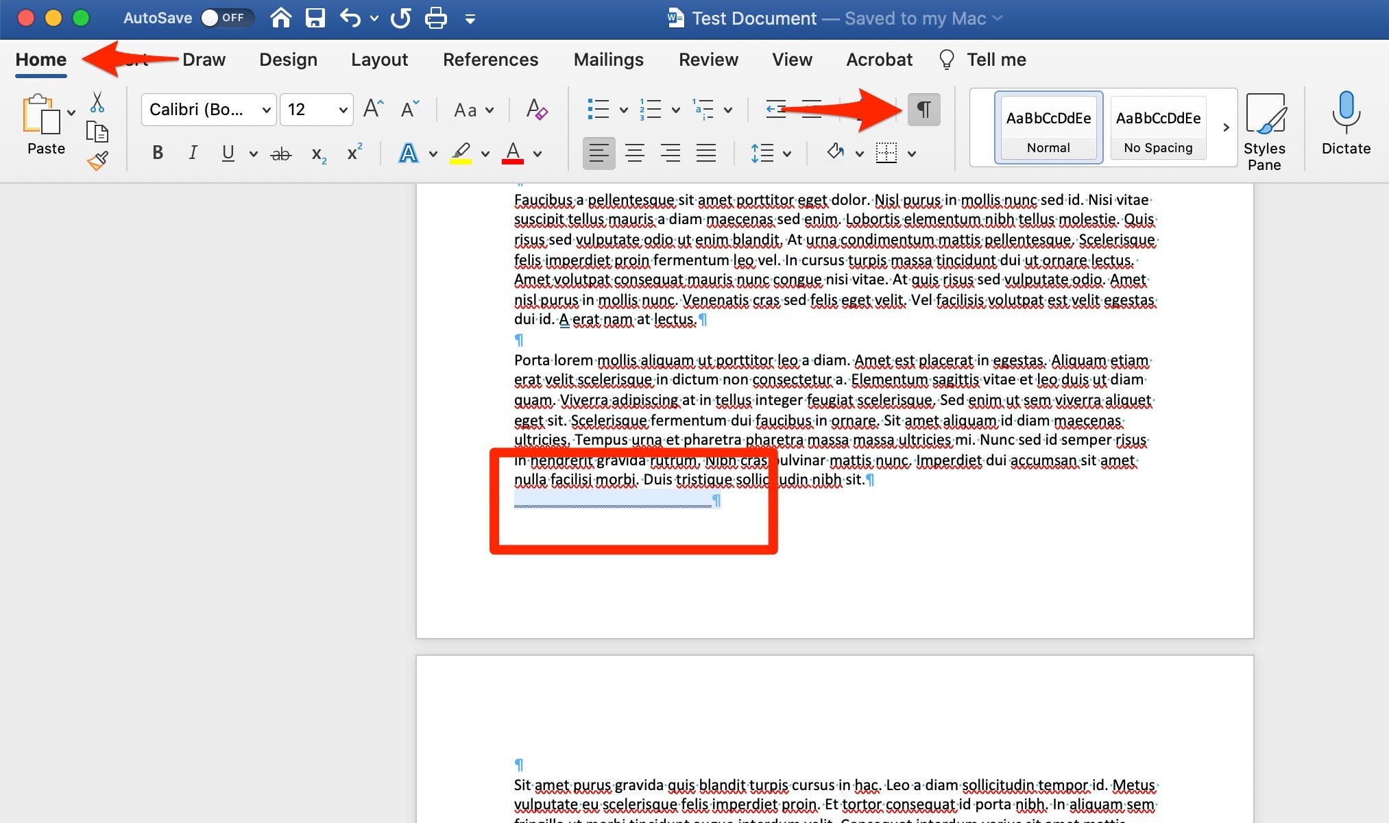 How to remove a page break in Word and get rid of useless