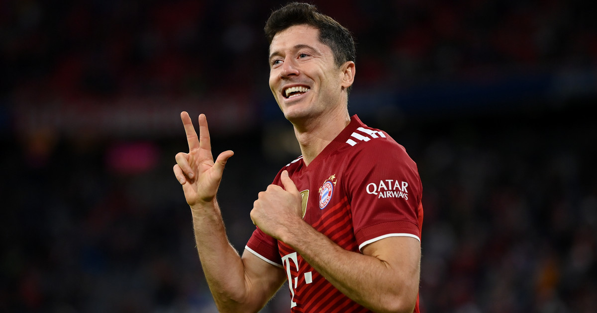 Robert Lewandowski está encantado.  Otra temporada con más goles que partidos