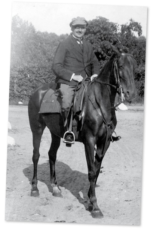 Premier Władysław Grabski w Spale, 1924 r. fot. NAC