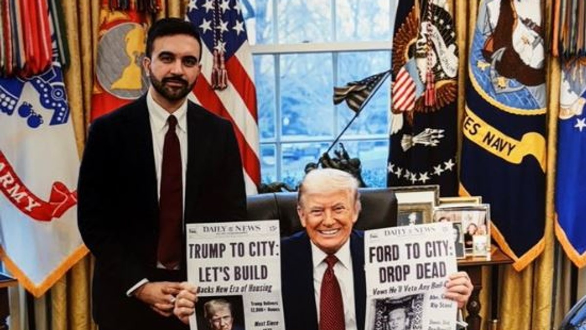 Zohran Mamdani i Donald Tramp