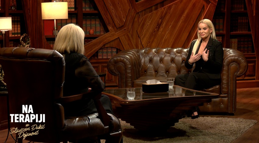 Aleksandra Stojković Džidža, emisija "Na terapiji sa Slavicom Đukić Dejanović"