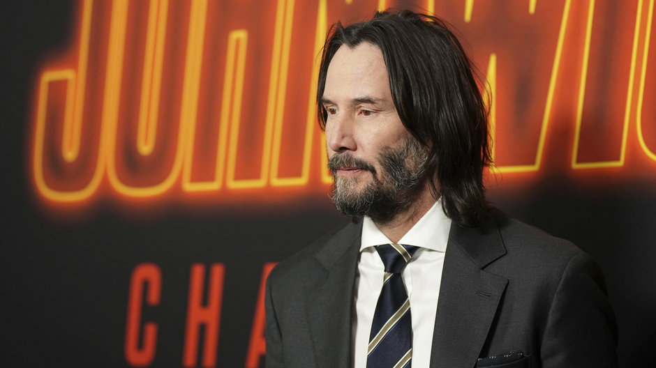 Keanu Reeves na premierze filmu "John Wick 4" w Los Angeles, 20 marca 2023 r.