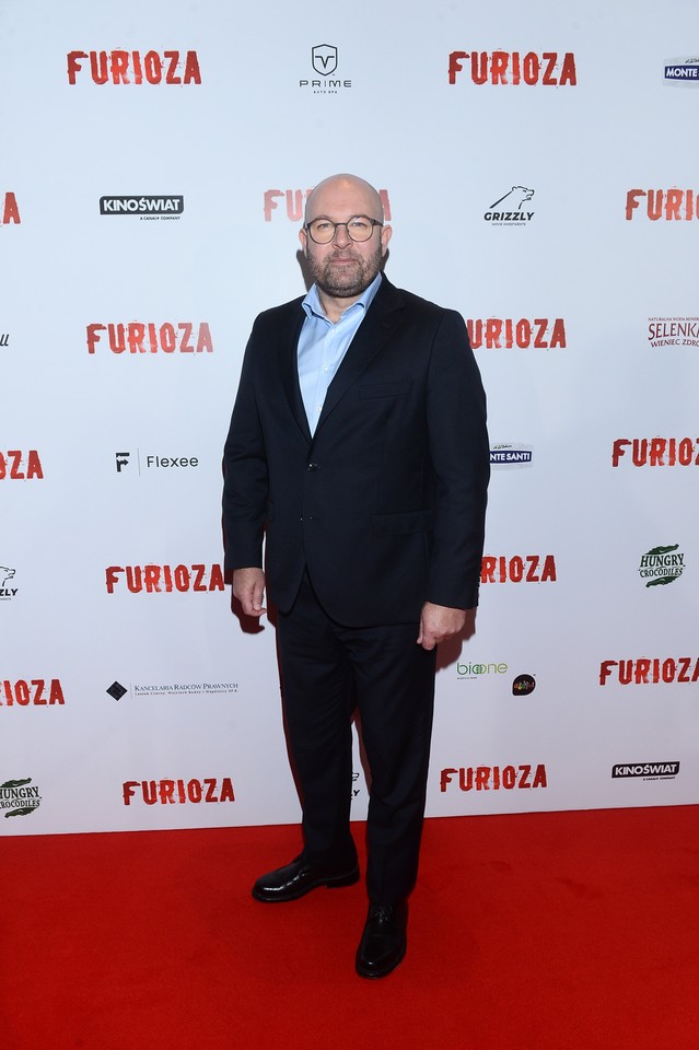 Gwiazdy na premierze filmu "Furioza": Szymon Bobrowski