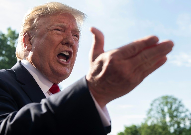 President Trump has always led with an anti-immigrant rhetoric (AFP)  