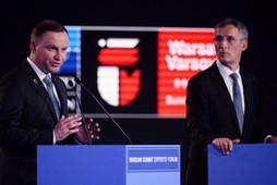 Jens Stoltenberg, Andrzej Duda