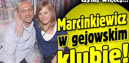 Marcinkiewicz w gejowskim klubie!