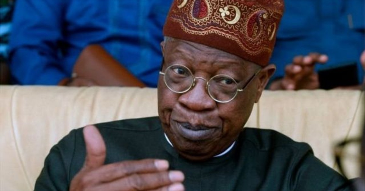 Lai Mohammed slams N100bn suit against online medium over alleged libel - Vimarsana News