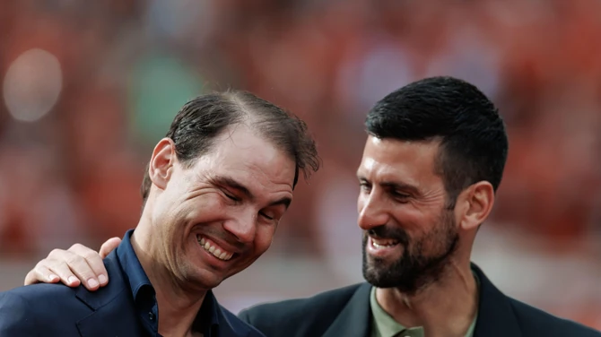 Novak Đoković i Rafael Nadal
