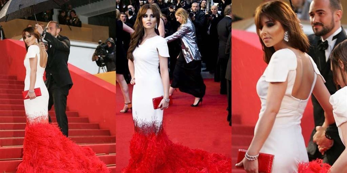 Cheryl Cole Cannes 2012