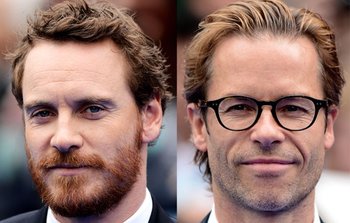 Michael Fassbender vs Guy Pearce na premierze "Prometeusza"