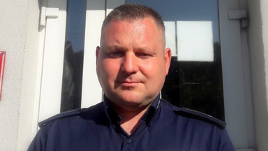 Bohaterski policjant z Solca Kujawskiego. Uratował po służbie tonącego wędkarza