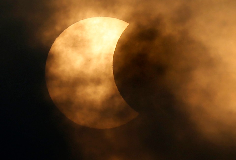 THAILAND SOLAR ECLIPSE (Partial solar eclipse seen in Thailand)