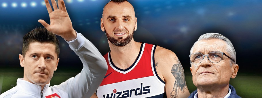 Robert Lewandowski, Marcin Gortat, Adam Nawałka