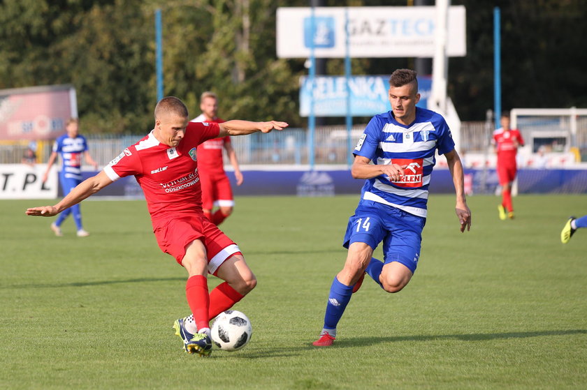 Pilka nozna. Ekstraklasa. Wisla Plock - Miedz Legnica. 15.09.2018