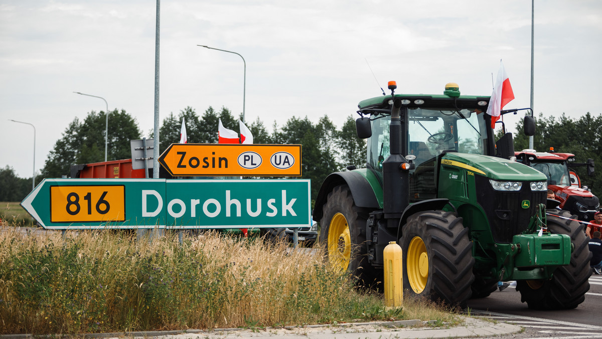 Protest rolników. Ukraińscy rolnicy odpowiadają na strajk Polaków