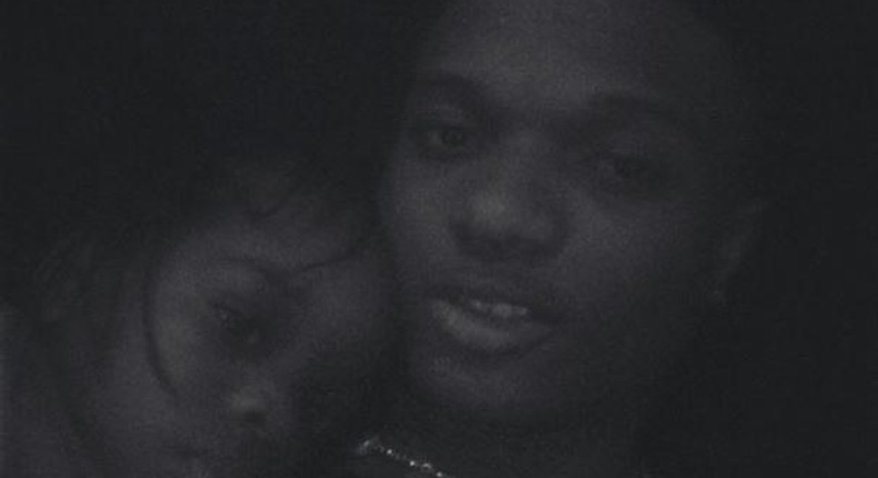 Wizkid shares touching moment with son, Boluwatife