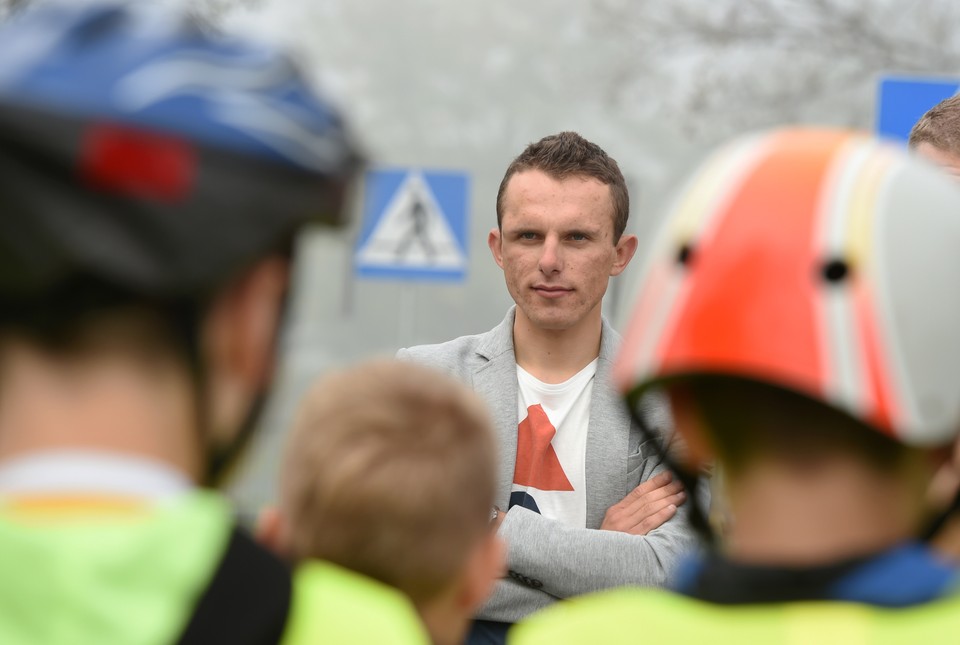 KRAKÓW BEZPIECZNY ROWER SPOTKANIE Z RAFAŁEM MAJKĄ (Rafał Majka)