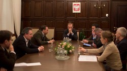 Nocna narada u premiera. Tusk, Sikorski, Graś o Ukrainie