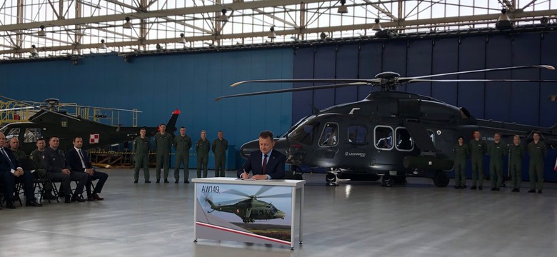 32 wielozadaniowych śmigłowców typu AW149 dla Wojska Polskiego