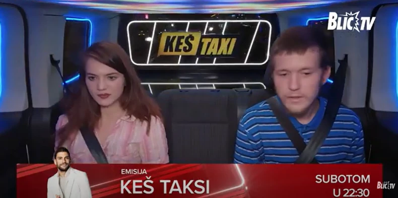 Takmičari u kvizu "Keš taksi"